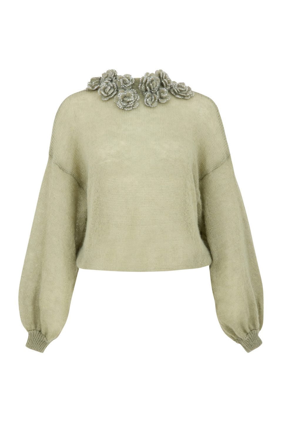 Isabella Olive Sweater